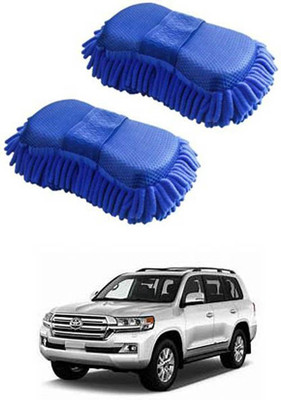 FKOK Microfiber Vehicle Washing  Sponge(Pack Of 2)