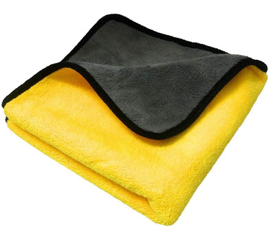 PROGIENCE Microfiber Vehicle Washing  Cloth(Pack Of 1, 600 GSM)