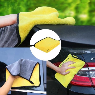 PITRADEV Microfiber Vehicle Washing  Cloth(Pack Of 2, 800 GSM)