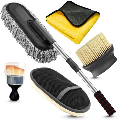 Porslin Microfiber Vehicle Washing  Duster(Pack Of 5)