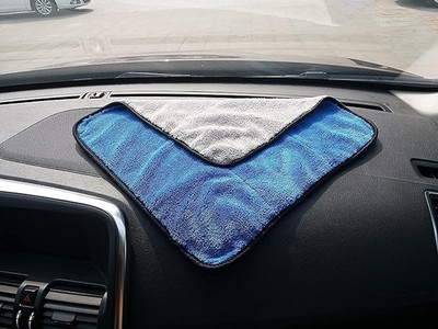 Shreeshayam Microfiber Vehicle Washing  Cloth(Pack Of 1, 800 GSM)
