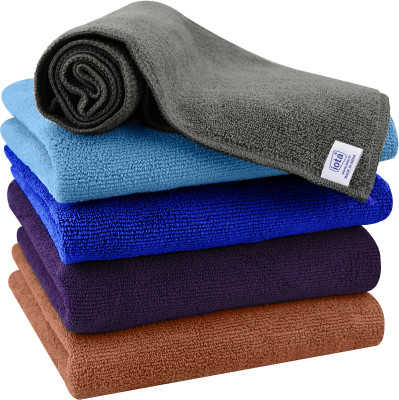 IOTA Microfiber Vehicle Washing  Cloth(Pack Of 5, 350 GSM)