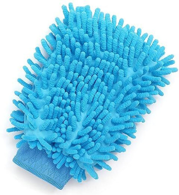 Amcare Microfiber Vehicle Washing  Hand Glove(Pack Of 1, 800 GSM)