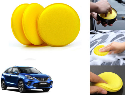 AUTO PEARL Polyurethane Vehicle Washing  Sponge(Pack Of 3)