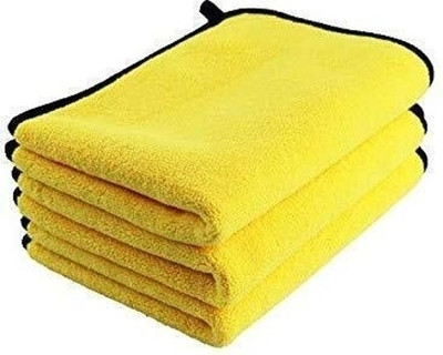 QNJL Microfiber Vehicle Washing  Cloth(Pack Of 1, 500 GSM)