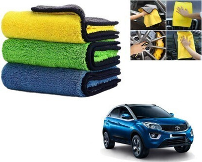 DAANVI Microfiber Vehicle Washing  Cloth(Pack Of 6, 600 GSM)