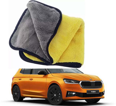 BHAVNISH Microfiber Vehicle Washing  Cloth(Pack Of 1, 400 GSM)