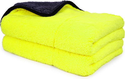 carfrill Microfiber Vehicle Washing  Cloth(Pack Of 2, 1100 GSM)
