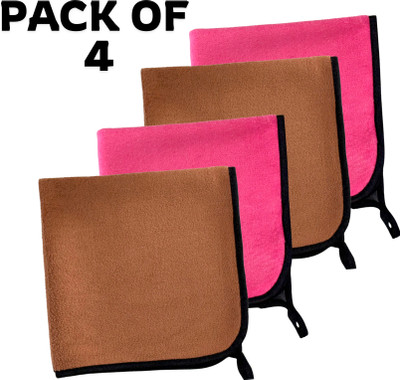 yarnova Microfiber Vehicle Washing  Cloth(Pack Of 4, 500 GSM)