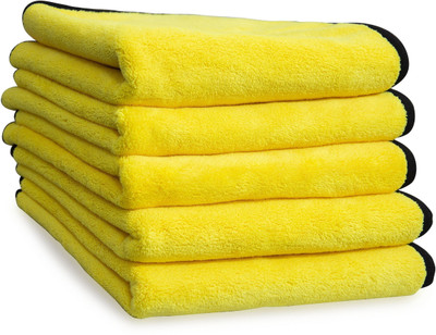 decoroid Microfiber Vehicle Washing  Cloth(Pack Of 6, 600 GSM)