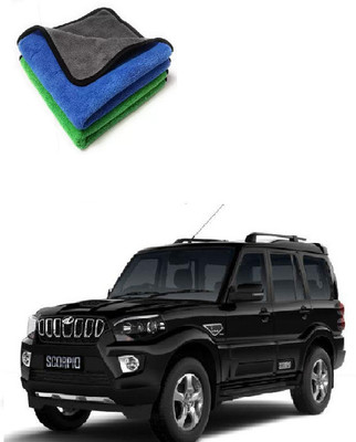 AutoZeal Microfiber Vehicle Washing  Cloth(Pack Of 2, 800 GSM)