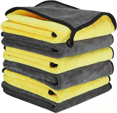namo creation Microfiber Vehicle Washing  Cloth(Pack Of 6, 600 GSM)