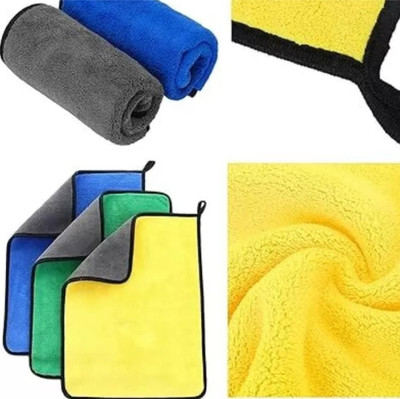 PEENAKIN Microfiber Vehicle Washing  Cloth(Pack Of 3, 480 GSM)