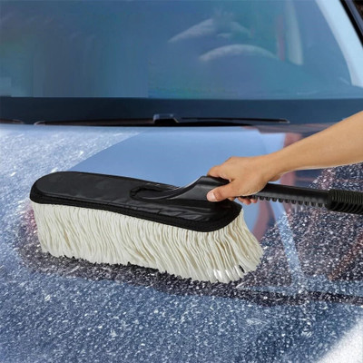 MAAUVTOR Plastic, Microfiber Vehicle Washing  Duster(Pack Of 1)