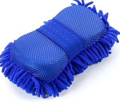 jmd store Microfiber Vehicle Washing  Sponge(Pack Of 1, 900 GSM)