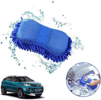 WINKCART Microfiber, Cotton Vehicle Washing  Sponge(Pack Of 1)