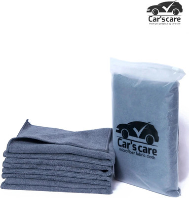 CARSCARE Microfiber Vehicle Washing  Cloth(Pack Of 4, 320 GSM)