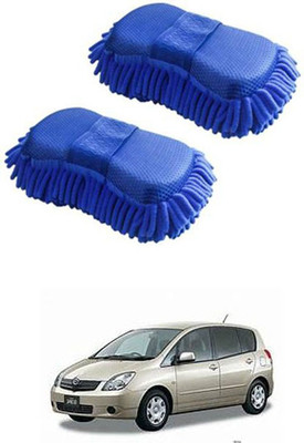 FKOK Microfiber Vehicle Washing  Sponge(Pack Of 2)