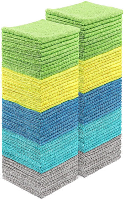 SHOWSTOPPER Microfiber Vehicle Washing  Duster(Pack Of 100, 250 GSM)