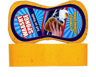 WAASHY Microfiber Vehicle Washing  Sponge(Pack Of 2)