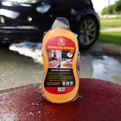 FLIPZONE Microfiber Vehicle Washing  Sponge(Pack Of 1)
