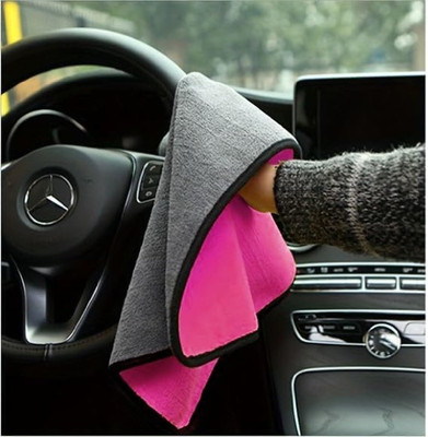 Ekarsa Microfiber Vehicle Washing  Cloth(Pack Of 3, 600 GSM)