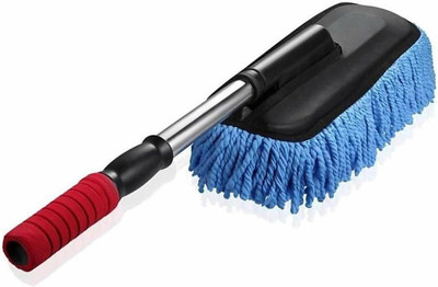 BSRENTERPRISEZ Scratch Free - Premium Microfiber Duster for Car - Long Secure Extendable Handle Wet and Dry Duster