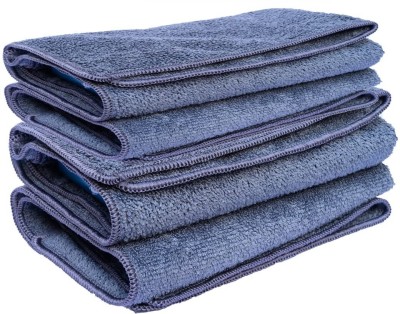 Auto Hub Microfiber Vehicle Washing  Cloth(Pack Of 4, 350 GSM)