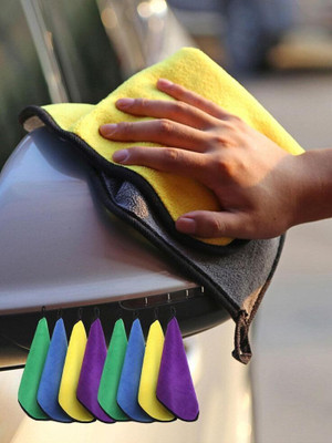 ZARRY Microfiber Vehicle Washing  Cloth(Pack Of 1, 800 GSM)