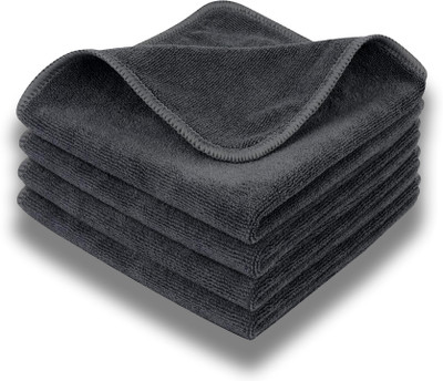 SOFTSTYLE Microfiber Vehicle Washing  Cloth(Pack Of 4)
