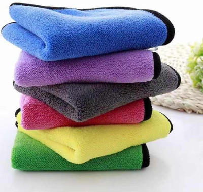 DAANVI Microfiber Vehicle Washing  Cloth(Pack Of 5, 600 GSM)
