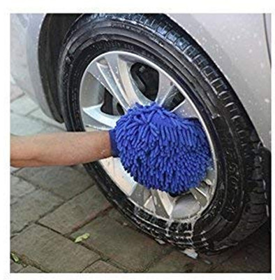 CORAL INDIA Microfiber Vehicle Washing  Hand Glove(Pack Of 1)