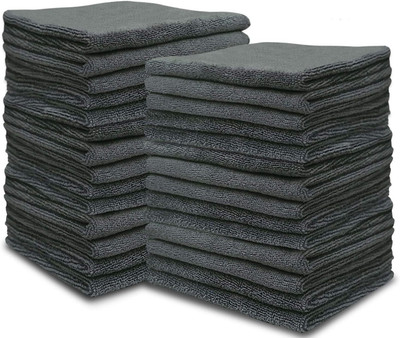 Auto Hub Microfiber Vehicle Washing  Cloth(Pack Of 20, 340 GSM)