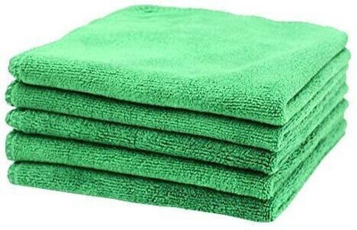 Sheen Microfiber Vehicle Washing  Cloth(Pack Of 5, 300 GSM)