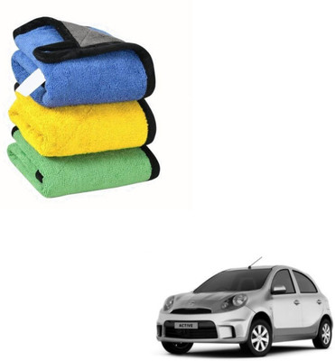 Furious3D Microfiber Vehicle Washing  Cloth(Pack Of 3)
