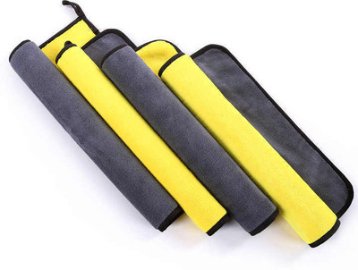 DAANVI Microfiber Vehicle Washing  Cloth(Pack Of 5, 450 GSM)