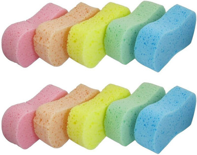 Favoto Microfiber Vehicle Washing  Sponge(Pack Of 10)