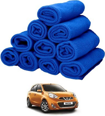 VOCADO Microfiber Vehicle Washing  Cloth(Pack Of 10)