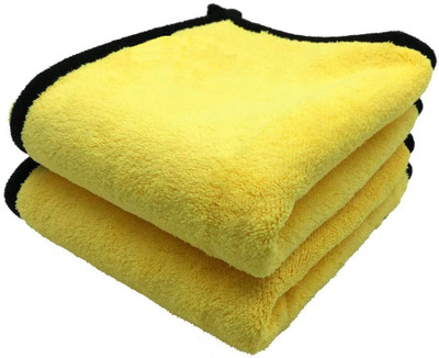 Auto Hub Microfiber Vehicle Washing  Cloth(Pack Of 2, 800 GSM)