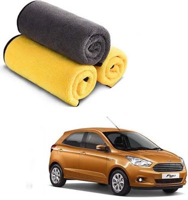 Motopex Microfiber Vehicle Washing  Cloth(Pack Of 3, 600 GSM)