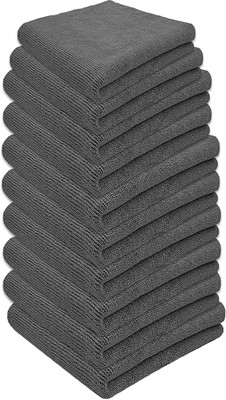FIXSMITH Microfiber Vehicle Washing  Cloth(Pack Of 10, 350 GSM)