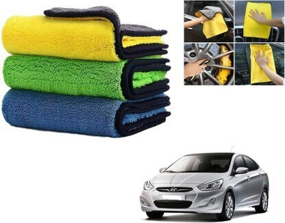 DAANVI Microfiber Vehicle Washing  Cloth(Pack Of 5, 450 GSM)