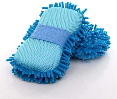 Favoto Microfiber Vehicle Washing  Sponge(Pack Of 1)