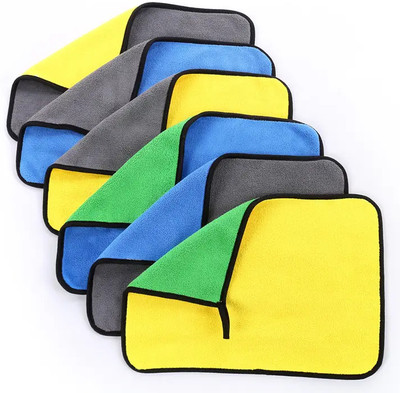 VORDVIGO Microfiber Vehicle Washing  Cloth(Pack Of 6, 800 GSM)