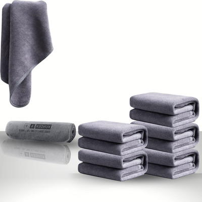 UniKart Microfiber Vehicle Washing  Cloth(Pack Of 5, 600 GSM)