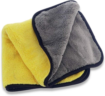 YELONA Microfiber Vehicle Washing  Cloth(Pack Of 1, 600 GSM)