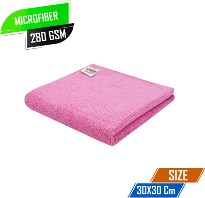 SOFTSPUN Microfiber Vehicle Washing  Cloth(Pack Of 1, 280 GSM)