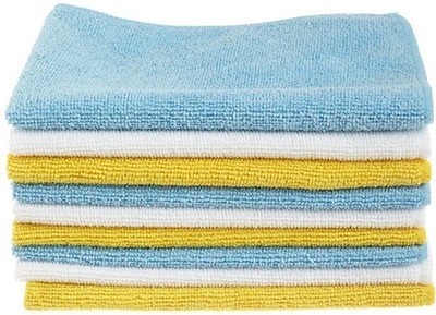 Hitvik Microfiber Vehicle Washing  Cloth(Pack Of 9, 300 GSM)