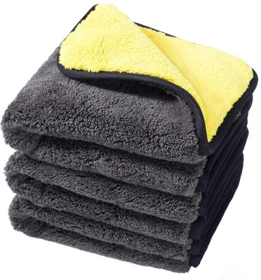 Aviean International Microfiber Vehicle Washing  Cloth(Pack Of 3, 650 GSM)