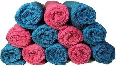 Rhtdm Microfiber Vehicle Washing  Cloth(Pack Of 12, 270 GSM)